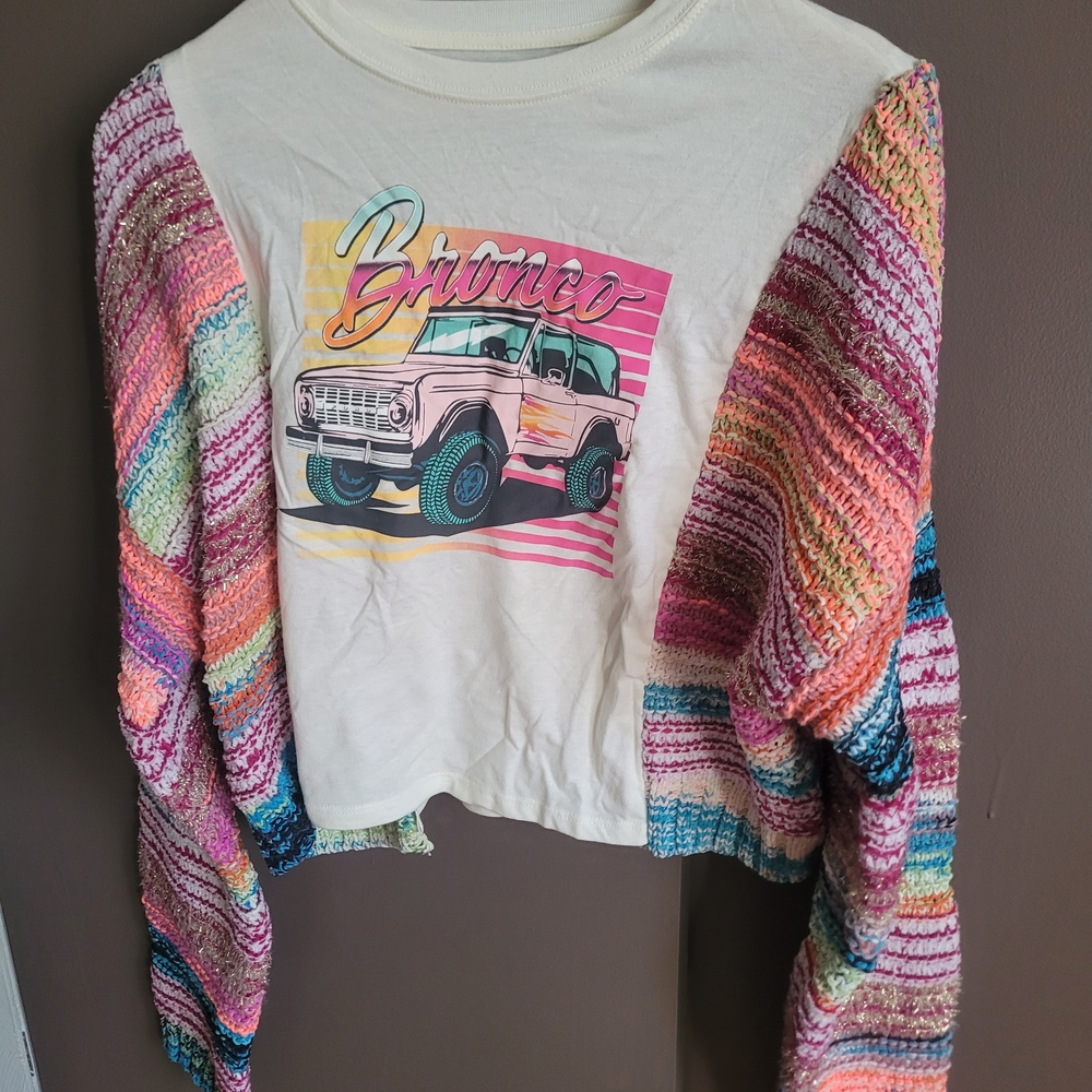 Colorful Women's Ford Bronco Sweater